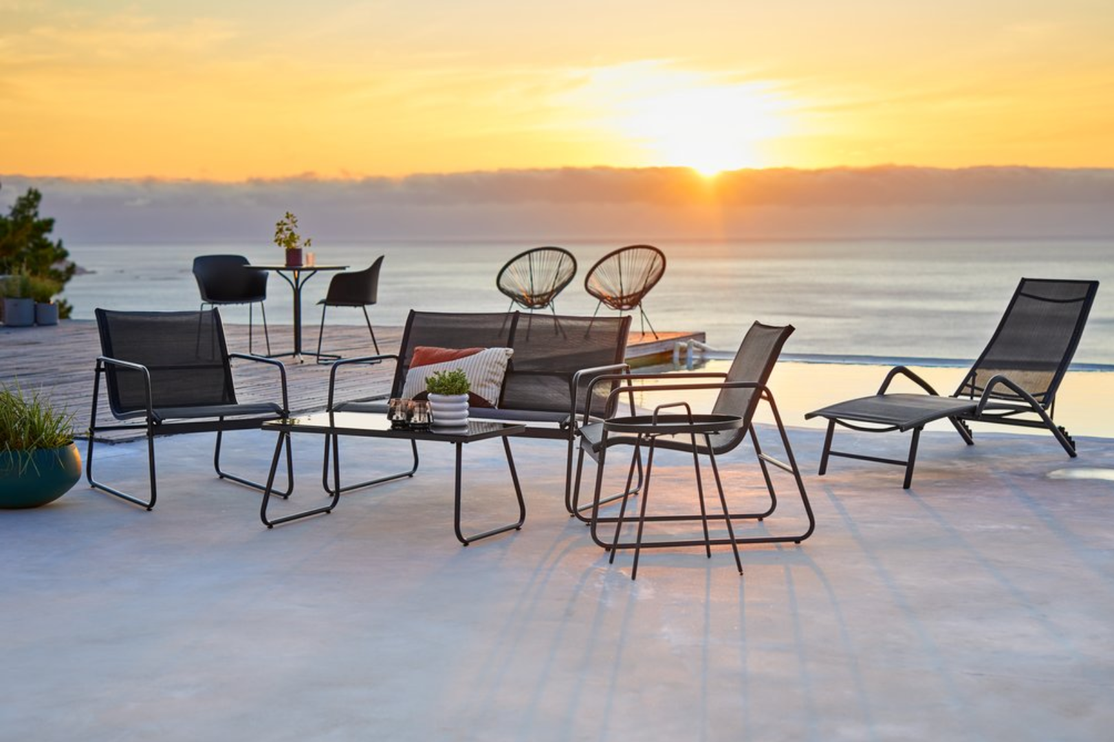 Les chaises longues