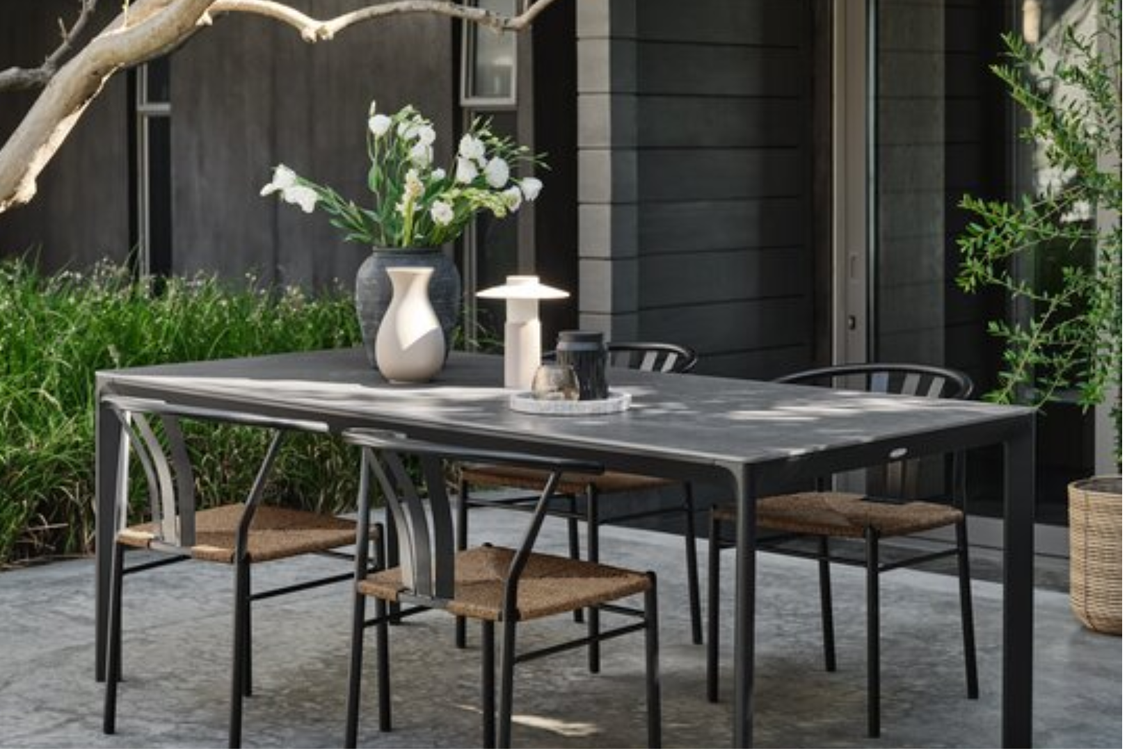 Les tables de jardin
