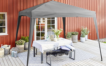 Aménagez une décoration HYGGE pour votre gazebo