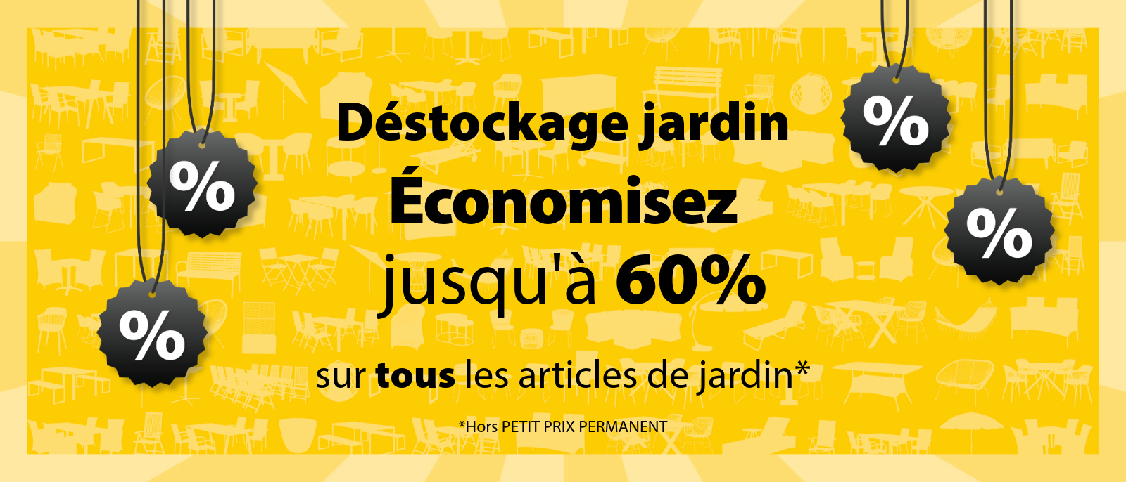Déstockage Jardin 
