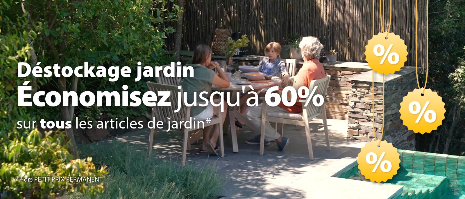 Déstockage Jardin 