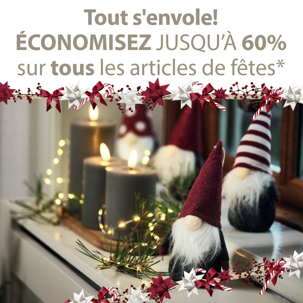 ÉCONOMISEZ JUSQU’À 60%