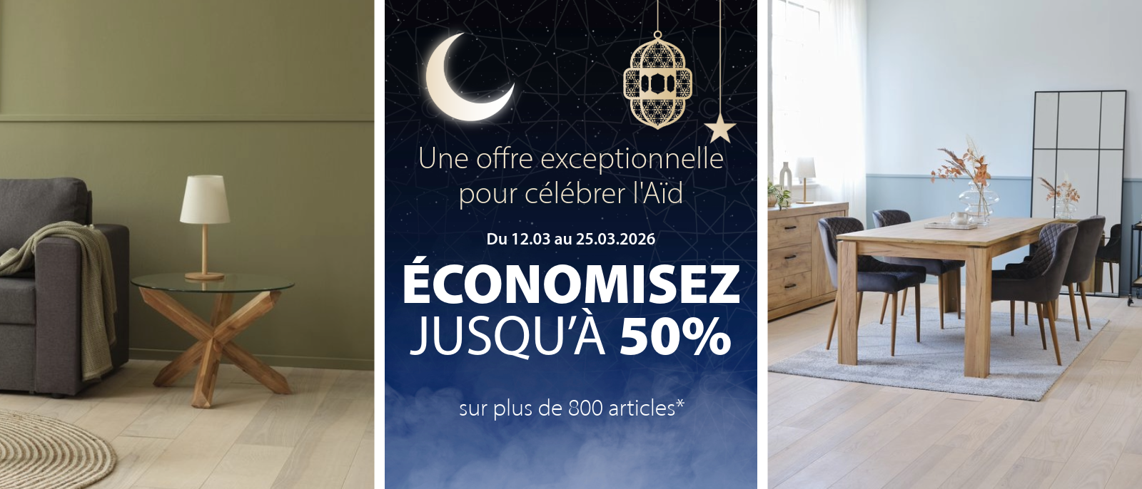 Une offre exceptionnelle pour célébrer l'Aïd 