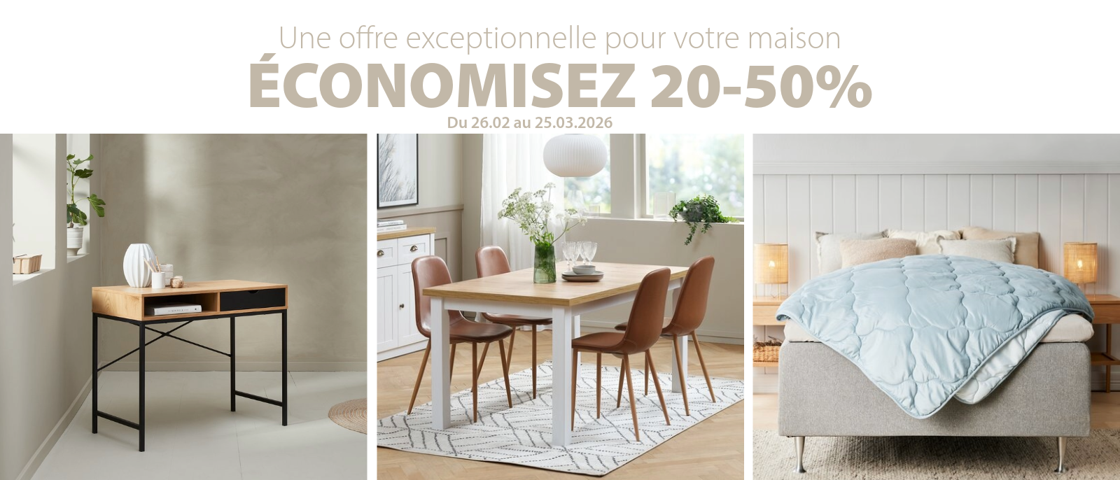 une offre exceptionnelle pour votre maison