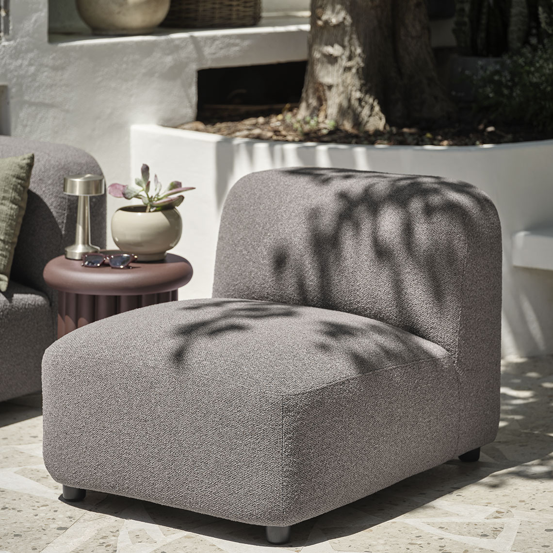 Module lounge sur terrasse
