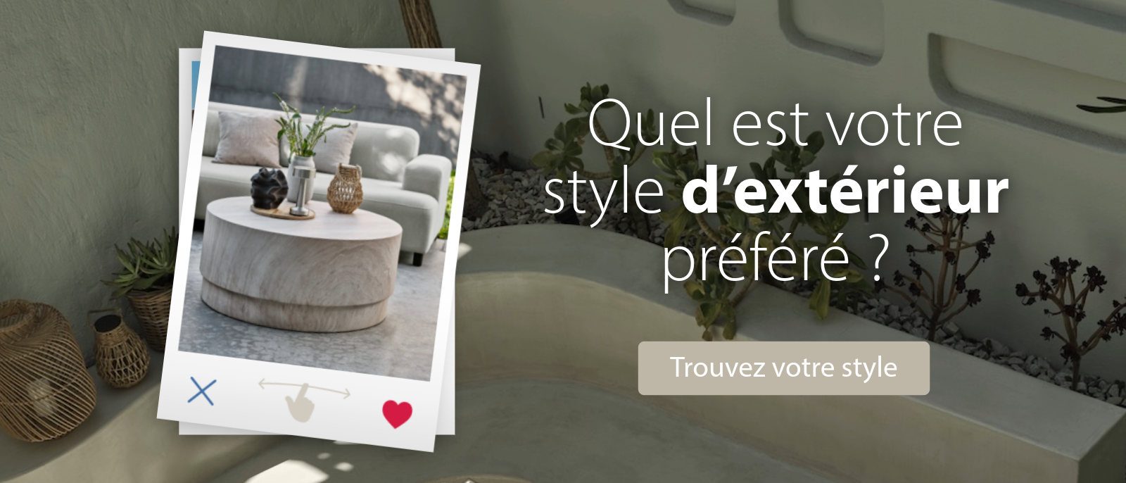 Une offre exceptionnelle pour votre espace extérieur