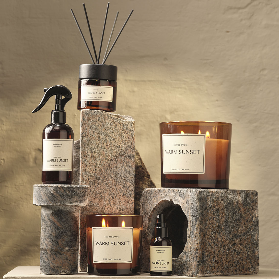Vaporisateurs de parfum d’ambiance, bougies parfumées et diffuseurs à bâtonnets BASTIAN Bougies parfumées, vaporisateurs de parfum d’ambiance et diffuseurs à bâtonnets