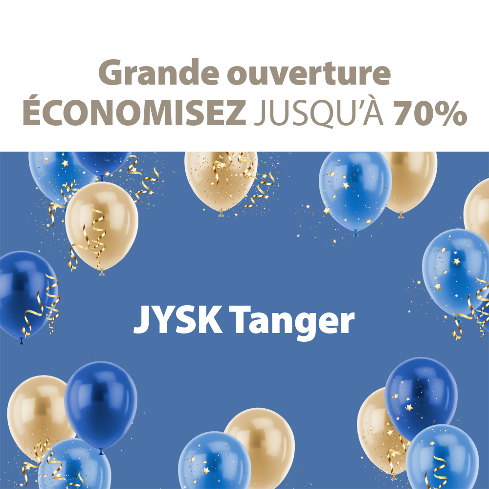 Grande ouverture : ÉCONOMISEZ JUSQU’À 70%