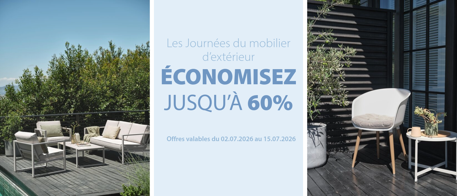 Les Journées du mobilier d’extérieur