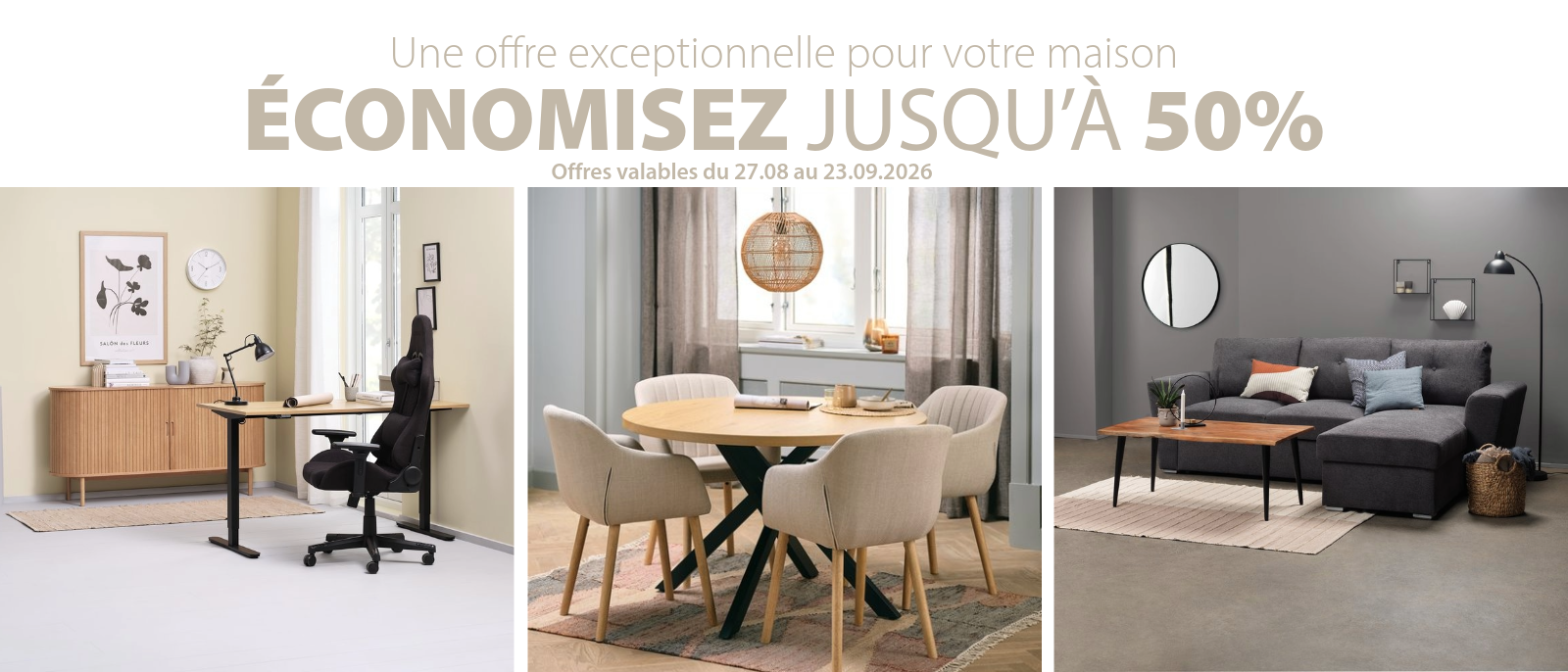 Une offre exceptionnelle pour votre maison Une offre exceptionnelle pour votre maison